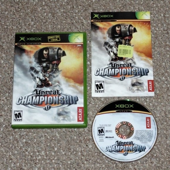 Unreal Championship Microsoft Xbox Complete - Picture 1 of 1